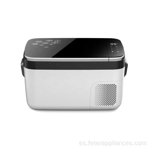 Mini refrigerador del coche de enfriamiento del compresor de 25L DC para el exterior o el hogar